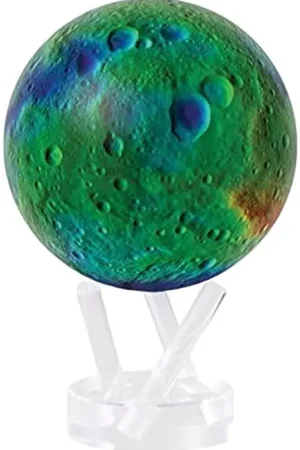 Mova Wereldbol Space - Op Zonne Energie - Vesta - Ø11,5cm Seizoensaanbieding