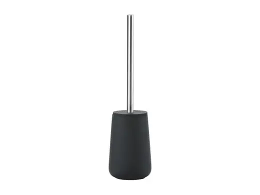 Zone Denmark Toiletborstel Nova - met deksel - Zwart - 10,3x10,3x37cm Koopje