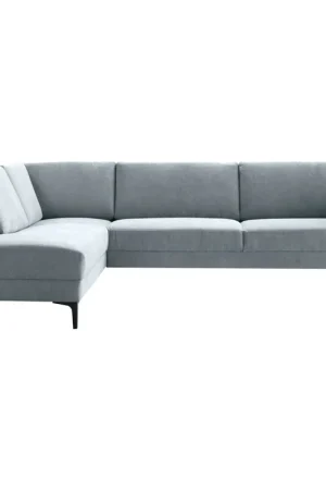 Populair Hoekbank links Gulnare lichtgrijs premium comfort
