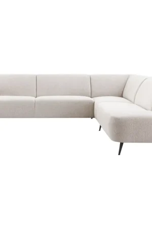 Hoekbank rechts Micco grijs basic comfort Uitverkoop