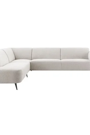 Merkproduct Hoekbank links Micco grijs basic comfort