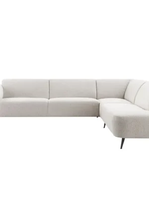 Hoekbank rechts Micco grijs premium comfort Origineel