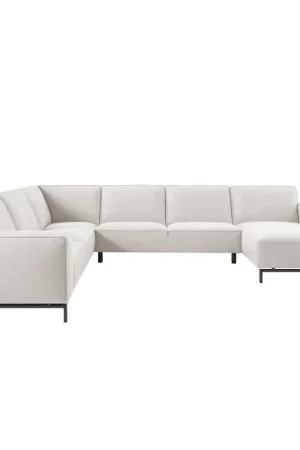 Dagaanbieding Hoekbank links Virgio lichtgrijs