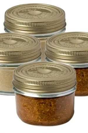 10x Luchtdichte weckpotten transparant glas 200 ml - Weckpotten Origineel