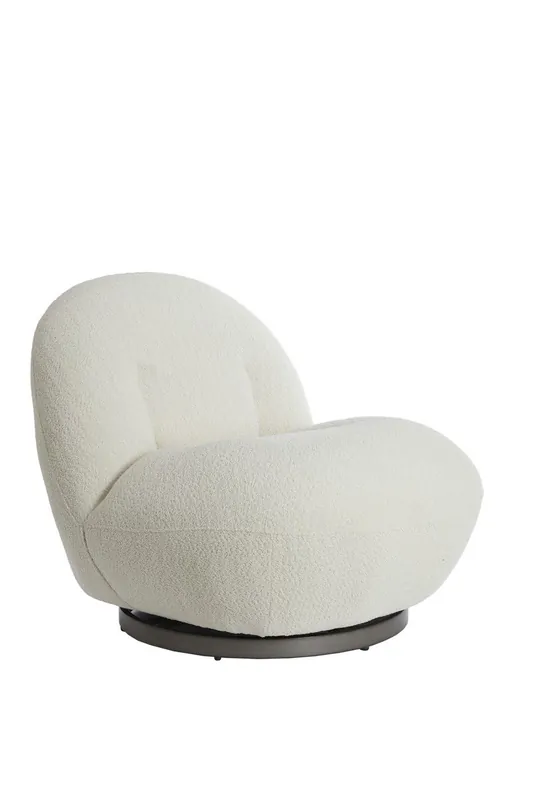 Betaalbaar Light & Living - Stoel GUMACA - 90x77x72cm - Wit