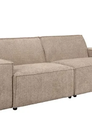 Zuiver James 3-zitsbank Taupe Premium