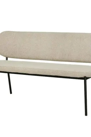 Eetkamerbank Taupe Stof - Diepte 63cm - Zitbreedte 160cm - Maddie Professioneel