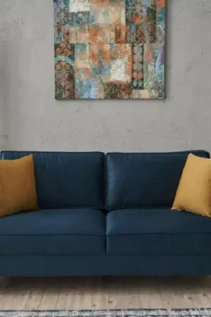 2-zits Bank Kale Marine Blauw Betrouwbaar