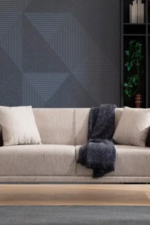 2-zits Bank Horizon Licht Bruin Aanbieding