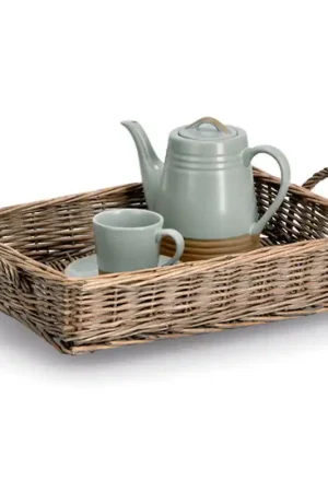 Beperkt Aanbod Zeller Serveer/broodmand - riet - bruin - 41 x 13 x 8 cm - broodmand